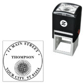 ヴィンテージ化コンパスバラ セルフインキングスタンプ (インサイチュ)