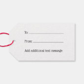 ヴィンテージ化フランスのブルドッグC ギフトタグ (裏面横)