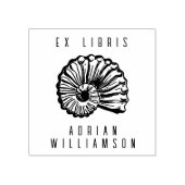 ヴィンテージ化石EXライブラリ名前をカスタムする図書館 ラバースタンプ (インプリント)