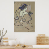 ヴィンテージ化粧台 ポスター (キッチン)