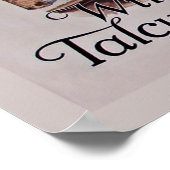 ヴィンテージ化粧品ウィリアムズタルカムパウダー ポスター (角)