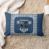 ヴィンテージ化粧枕 ランバークッション (ブランケット)