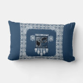 ヴィンテージ化粧枕 ランバークッション (裏面)