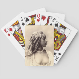 ヴィンテージ北アフリカ人女性 トランプ