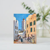 ヴィンテージ北アフリカ、モガドール、モロッコ ポストカード (スタンド正面)