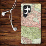 ヴィンテージ北アメリカの地図 SAMSUNG GALAXY S22 ULTRAケース<br><div class="desc">Samsung Galaxy S22の電話ケースは、北米のヴィンテージマップパターンで印刷されている。いくつかのサムスンのモデルだけでなく、他の携帯電話の様々なフィット。ドロップダウンメニューから自分の項目を選択</div>