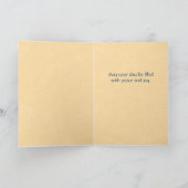 ヴィンテージ北斎日本のグリーティングカード カード (内部)