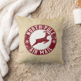 ヴィンテージ北極送料名クリスマス クッション