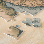 ヴィンテージ北米の地図 ジグソーパズル (側面)