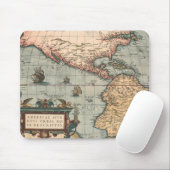 ヴィンテージ北米の地図 マウスパッド (マウス)