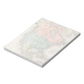 ヴィンテージ北米地図 ノートパッド (回転)