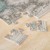 ヴィンテージ北米地図(1878) ジグソーパズル (側面)
