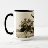 ヴィンテージ北西クレーン積載ワゴン マグカップ (左)