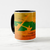 ヴィンテージ北西ケーブルショベル操作技術者 マグカップ (正面左)