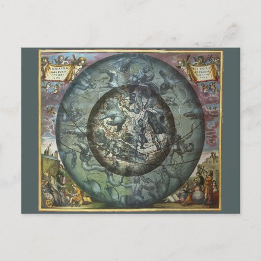 ヴィンテージ北部天文学 ポストカード (正面)