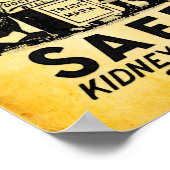 ヴィンテージ医学プリント – ワーナーセーフリバーキュア ポスター (角)