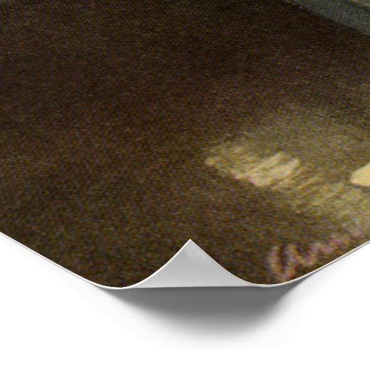 ヴィンテージ医学、ナースと生まれたばかりのベビー乳児 ポスター (角)