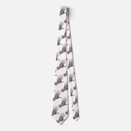 ヴィンテージ医学、人間の解剖学的手指 ネクタイ (正面)