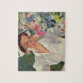 ヴィンテージ医学、制服の幸せなナース ジグソーパズル (縦)