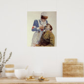 ヴィンテージ医学、南北戦争ナース ポスター (キッチン)