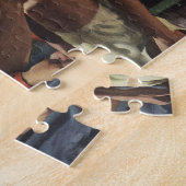 ヴィンテージ医学、男の子と母親と医師 ジグソーパズル (側面)