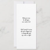 ヴィンテージ医学、病気の患者を診察する医師 招待状 (裏面)