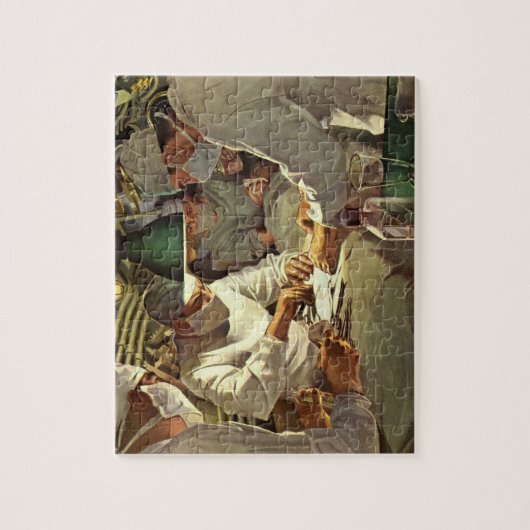 ヴィンテージ医学、ERで手術を行う医師 ジグソーパズル