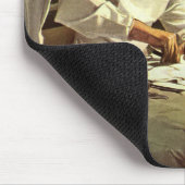 ヴィンテージ医学、ERで手術を行う医師 マウスパッド (コーナー)