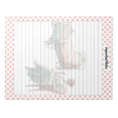 ヴィンテージ医療ノート ノートパッド (正面)