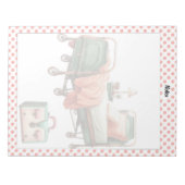 ヴィンテージ医療ノート ノートパッド (正面)