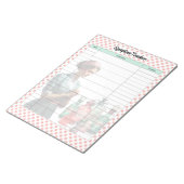 ヴィンテージ医療症状トラッカー ノートパッド (アングル)