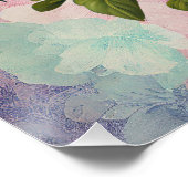 ヴィンテージ医療解剖学ハート花ドクター ポスター (コーナー)