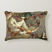 ヴィンテージ医療、ERでの手術を行う医師たち アクセントクッション (正面)
