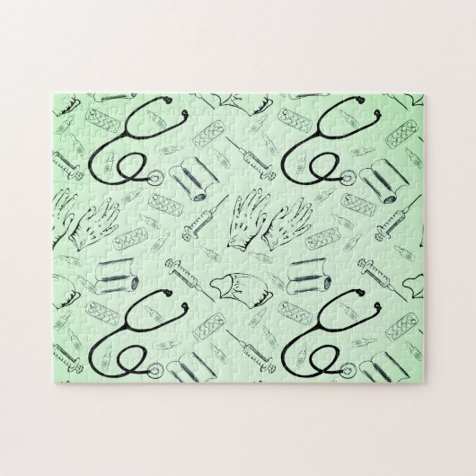 ヴィンテージ医 ジグソーパズル (横)