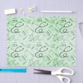 ヴィンテージ医 薄葉紙 (クラフト)