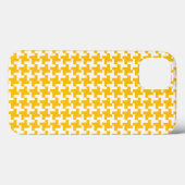 ヴィンテージ千鳥格子の型 Case-Mate iPhoneケース (裏面 (横))