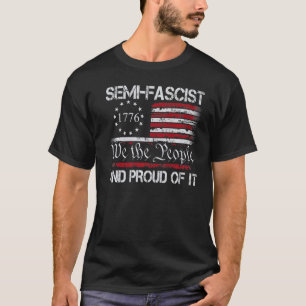 ヴィンテージ半ファシ誇りを持ったストと我々国民 Tシャツ