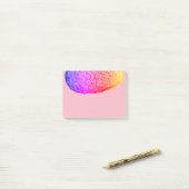 ヴィンテージ半人脳虹勾配 ポストイット (デスク上)