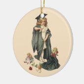 ヴィンテージ卒業おめでとうございます！ セラミックオーナメント (左)