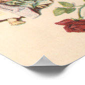 ヴィンテージ卒業おめでとうございます! ポスター (角)