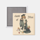 ヴィンテージ卒業おめでとうございます! マグネット (正面/裏面)