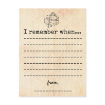 ヴィンテージ卒業メモリカード