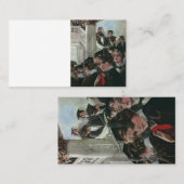 ヴィンテージ卒業式 コーリングカード (正面/裏面)