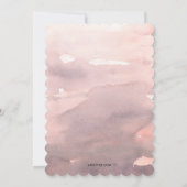 ヴィンテージ卒業生1枚写真 卒業おめでとうのご案内 案内状 (裏面)