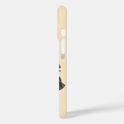 ヴィンテージ卒業、キャップとガウンを着た少女 Case-Mate iPhoneケース (裏面 / 左)