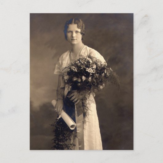 ヴィンテージ卒業 案内ポストカード (正面)