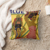 ヴィンテージ南アフリカブルースター装飾用クッション クッション (ブランケット)