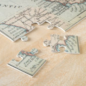 ヴィンテージ南アフリカ地図(1899年) ジグソーパズル (側面)