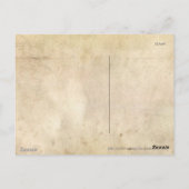 ヴィンテージ南北戦争時代の地図1861 ポストカード (裏面)