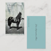 ヴィンテージ南北戦争連合の馬の名刺 名刺 (正面/裏面)